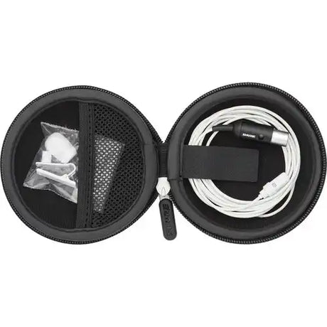 Shure UL4W/C-MTQG-A UniPlex Cardioid Subminiature Lavalier Microphone (White) Microphones Shure