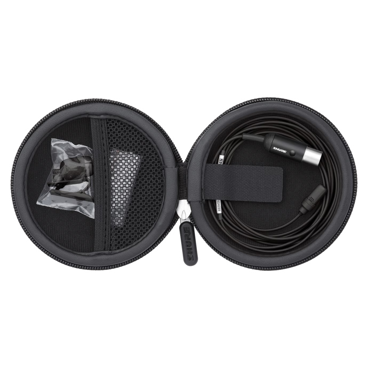 Shure UL4B/C-MTQG-A UniPlex Cardioid Subminiature Lavalier Microphone (Black) Microphones Shure