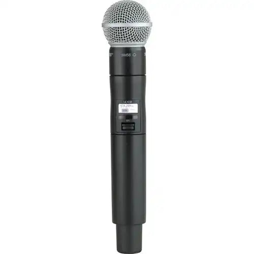 Shure ULXD2/N8CB Digital Handheld Wireless Transmitter with Nexadyne 8/C Cardioid Capsule H50 Band Black Microphones Shure