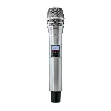 Shure ULXD2/K8N Digital Handheld Wireless Transmitter with KSM8 Capsule V50 Band Nickel Microphones Shure