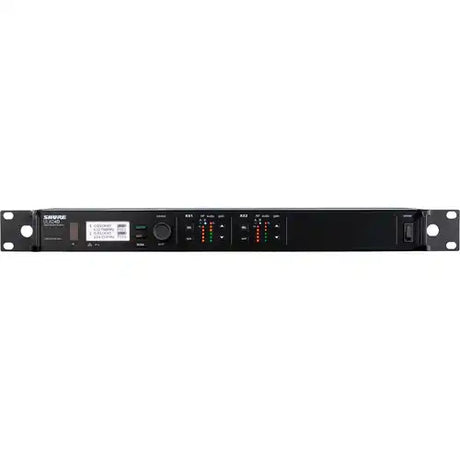 Shure ULXD4D G50 Dual-Channel Digital Wireless Receiver – G50 Band (470–534 MHz) Microphones Shure