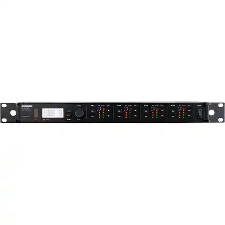 Shure ULXD4QGV Quad-Channel Digital Wireless Receiver (H50) Microphones Shure