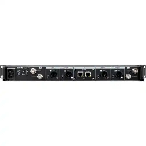 Shure ULXD4QGV Quad-Channel Digital Wireless Receiver (H50) Microphones Shure