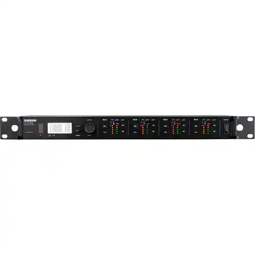 Shure ULXD4Q Quad-Channel Digital Wireless Receiver (G57) Microphones Shure