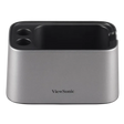 ViewSonic VB-BOX-001 ViewBoard Cast Cradle - Storage Dock for 3 Cast Buttons & 2 Pens, Grey/Black, IFP Accessory ViewSonic