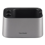 ViewSonic VB-BOX-001 ViewBoard Cast Cradle - Storage Dock for 3 Cast Buttons & 2 Pens, Grey/Black, IFP Accessory ViewSonic