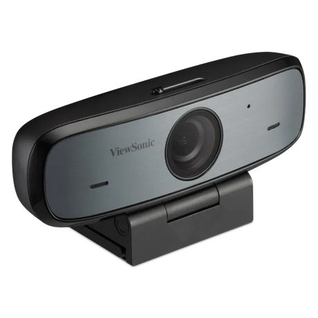 ViewSonic VB-CAM-002 Full HD 1080p USB Webcam with 90° FOV, Stereo Microphone, Privacy Shutter, 3-in-1 Mount ViewSonic