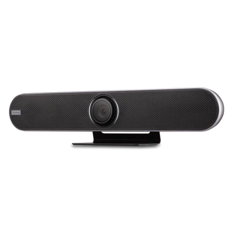ViewSonic VB-CAM-201 All-in-One 4K UHD 120° Wide-Angle Video Conferencing Camera with AI Voice Tracking, 5x Zoom, 4-Mic Array, 8W Speaker, Bluetooth 5.0 ViewSonic