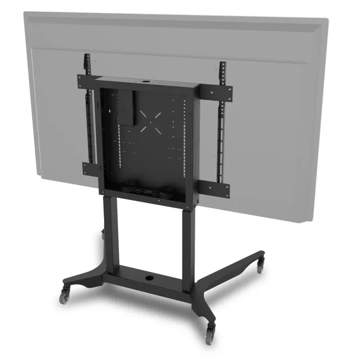 ViewSonic VB-EBM-002 The e·Box® II Mobile Stand with motorized 25.6" height adjustable distance, VESA pattern supports up to 800x600mm, capacity up to 309 lbs., e-Box p/n: 488A31 (487A11011 + 481A70), Black ViewSonic