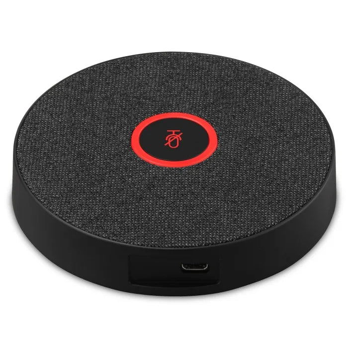 ViewSonic VB-MIC-201 Omnidirectional Expansion Microphone, Black, 360° Pickup up to 26ft, Noise Cancellation, Mute Button with LED, 32ft USB Cable for VB-CAM-201 ViewSonic