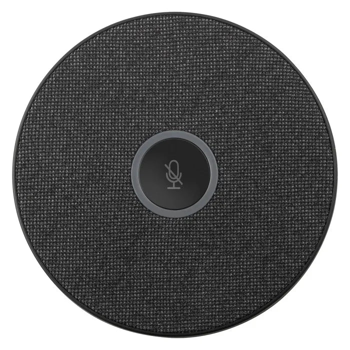 ViewSonic VB-MIC-201 Omnidirectional Expansion Microphone, Black, 360° Pickup up to 26ft, Noise Cancellation, Mute Button with LED, 32ft USB Cable for VB-CAM-201 ViewSonic