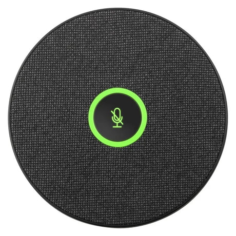 ViewSonic VB-MIC-201 Omnidirectional Expansion Microphone, Black, 360° Pickup up to 26ft, Noise Cancellation, Mute Button with LED, 32ft USB Cable for VB-CAM-201 ViewSonic