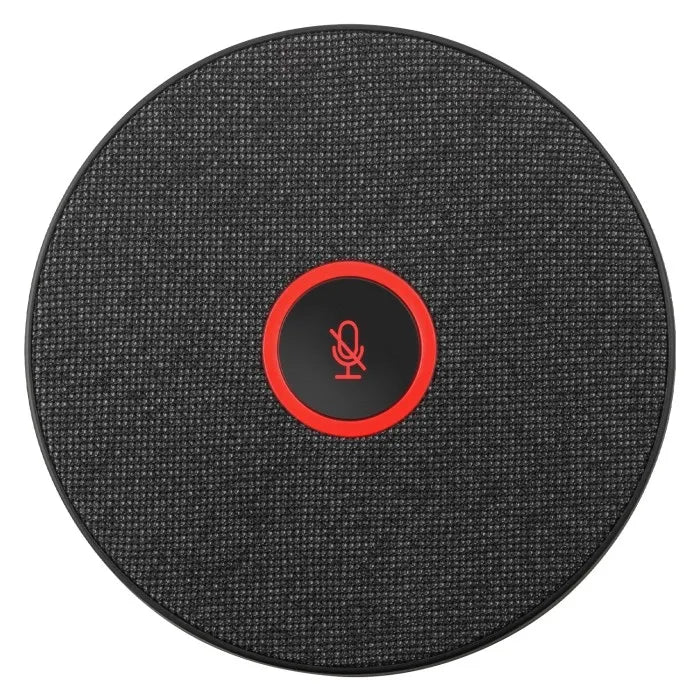 ViewSonic VB-MIC-201 Omnidirectional Expansion Microphone, Black, 360° Pickup up to 26ft, Noise Cancellation, Mute Button with LED, 32ft USB Cable for VB-CAM-201 ViewSonic