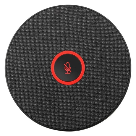 ViewSonic VB-MIC-201 Omnidirectional Expansion Microphone, Black, 360° Pickup up to 26ft, Noise Cancellation, Mute Button with LED, 32ft USB Cable for VB-CAM-201 ViewSonic