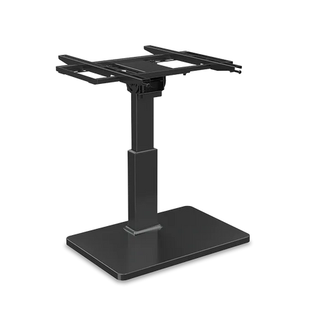 ViewSonic VB-STND-006 Universal Tabletop Stand, Black, Manual 18.5" Height, 0°-90° Tilt, ±45° Swivel, VESA 200x200 to 400x400mm for 43" Displays up to 60lbs TV & Monitor Mounts ViewSonic