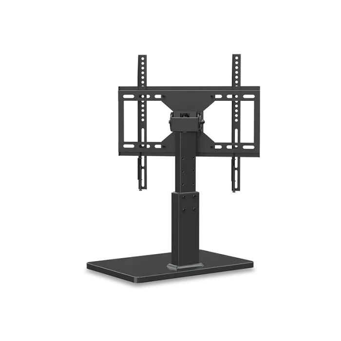 ViewSonic VB-STND-006 Universal Tabletop Stand, Black, Manual 18.5" Height, 0°-90° Tilt, ±45° Swivel, VESA 200x200 to 400x400mm for 43" Displays up to 60lbs TV & Monitor Mounts ViewSonic