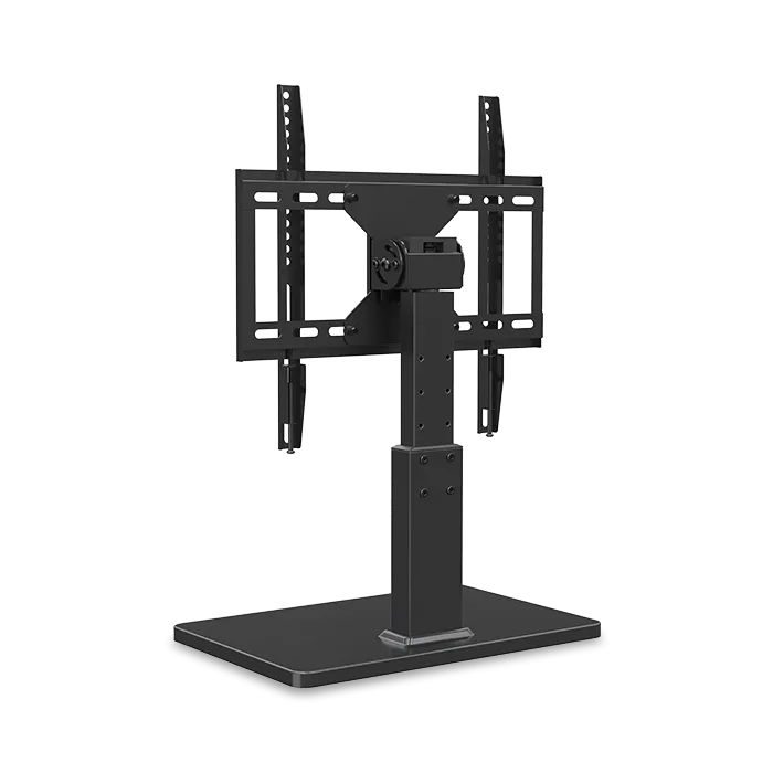 ViewSonic VB-STND-006 Universal Tabletop Stand, Black, Manual 18.5" Height, 0°-90° Tilt, ±45° Swivel, VESA 200x200 to 400x400mm for 43" Displays up to 60lbs TV & Monitor Mounts ViewSonic