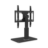 ViewSonic VB-STND-006 Universal Tabletop Stand, Black, Manual 18.5" Height, 0°-90° Tilt, ±45° Swivel, VESA 200x200 to 400x400mm for 43" Displays up to 60lbs TV & Monitor Mounts ViewSonic