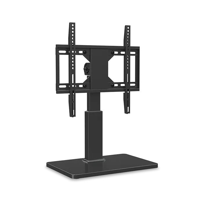 ViewSonic VB-STND-006 Universal Tabletop Stand, Black, Manual 18.5" Height, 0°-90° Tilt, ±45° Swivel, VESA 200x200 to 400x400mm for 43" Displays up to 60lbs TV & Monitor Mounts ViewSonic