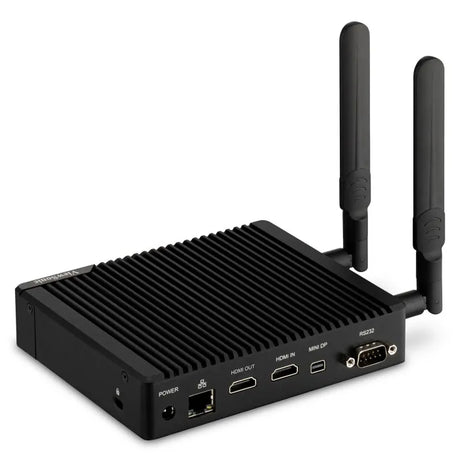 ViewSonic VBS200-A ViewBoard Smart AV Controller - Black, vCast License, 4K HDMI 2.0 Out, RS232, PoE, Wi-Fi Built-In, Quad-Core CPU ViewSonic