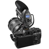 Shure VP83F LensHopper Camera-Mount Condenser Microphone with Integrated Flash Recording Microphones Shure