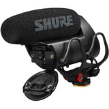 Shure VP83F LensHopper Camera-Mount Condenser Microphone with Integrated Flash Recording Microphones Shure