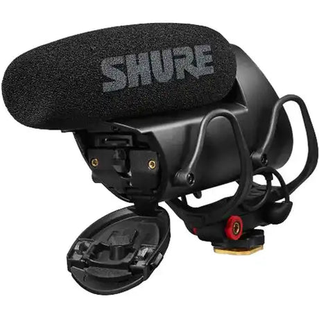 Shure VP83F LensHopper Camera-Mount Condenser Microphone with Integrated Flash Recording Microphones Shure