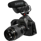 Shure VP83F LensHopper Camera-Mount Condenser Microphone with Integrated Flash Recording Microphones Shure