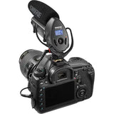 Shure VP83F LensHopper Camera-Mount Condenser Microphone with Integrated Flash Recording Microphones Shure