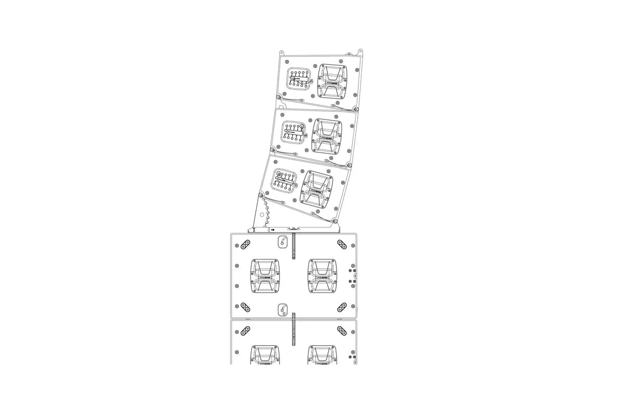 JBL VTX A12 BP – Base Plate for Ground Stacking
