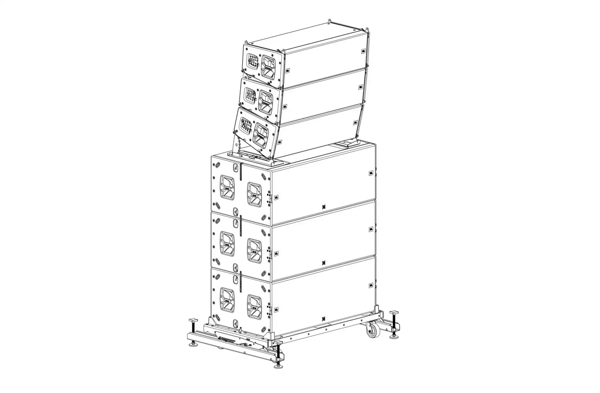 JBL Professional VTX A12 VT GND – Vertical Transporter Ground Stack Outrigger