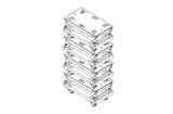 JBL Professional VTX A8 VT – Vertical Transporter for JBL VTX A8 Enclosures
