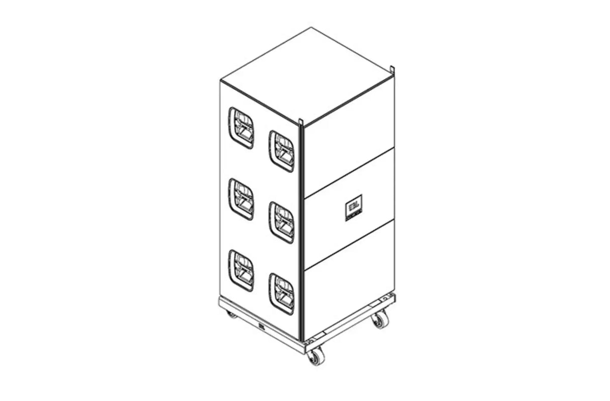 JBL Professional VTX B18 VT CVR – Heavy-Duty Vertical Transporter Cover for B18