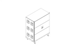 JBL VTX B28 VT CVR – Heavy-Duty Vertical Transporter Cover for B28