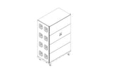 JBL VTX B28 VT CVR – Heavy-Duty Vertical Transporter Cover for B28