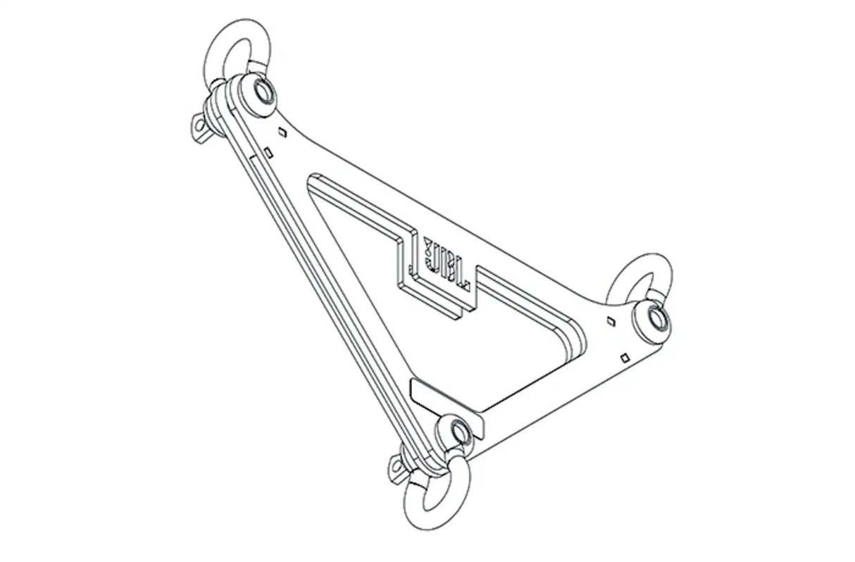 JBL VTX DELTA Plate – Universal JBL Line Array Rigging Accessory