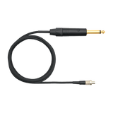Shure WA308 LEMO Instrument Cable – 3' (0.9 m), 1/4" TS to 3-Pin LEMO3 Microphones Shure