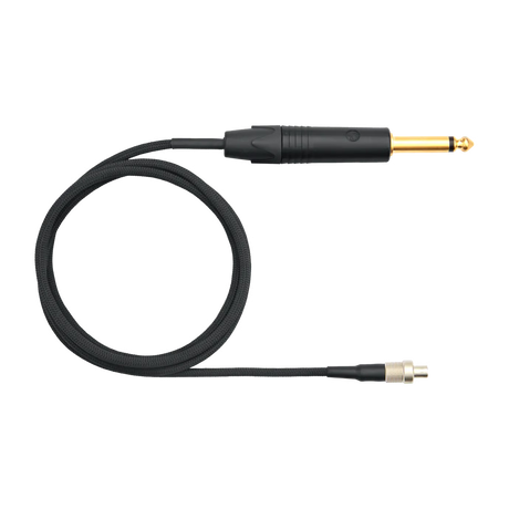 Shure WA308 LEMO Instrument Cable – 3' (0.9 m), 1/4" TS to 3-Pin LEMO3 Microphones Shure