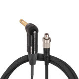 Shure WA309 Right-Angle LEMO Instrument Cable – 3' (0.9 m), 1/4" TS to 3-Pin LEMO3 Microphones Shure