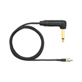 Shure WA309 Right-Angle LEMO Instrument Cable – 3' (0.9 m), 1/4" TS to 3-Pin LEMO3 Microphones Shure
