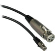 Shure WA310 Adapter Cable — 4 ft TA4F to XLR-F Mini Wireless Mic Cable Microphones Shure