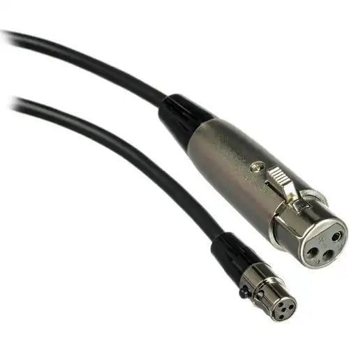 Shure WA310 Adapter Cable — 4 ft TA4F to XLR-F Mini Wireless Mic Cable Microphones Shure