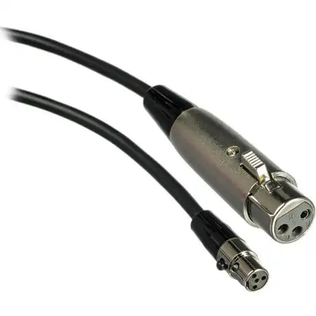 Shure WA310 Adapter Cable — 4 ft TA4F to XLR-F Mini Wireless Mic Cable Microphones Shure