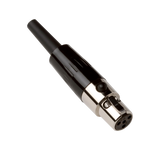 Shure WA330 4-Pin Mini Connector (TA4F) to XLR Female Adapter Microphones Shure