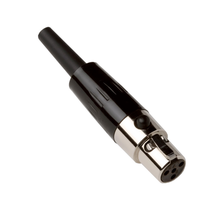 Shure WA330 4-Pin Mini Connector (TA4F) to XLR Female Adapter Microphones Shure