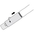 Shure WA619-A Battery Contact Cover for ADX2 Handheld Transmitters – 470–636 MHz Microphones Shure