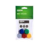 Shure WA621 Color ID Antenna Caps for PG, SM, and Beta Wireless Handheld Transmitters Microphones Shure
