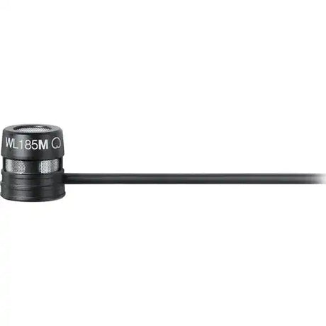 Shure WL184MB/S-TQG Microflex Miniature Supercardioid Lavalier Microphone (Black, TQG/TA4F) Microphones Shure