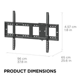 ViewSonic WMK-047-2 Wall Mount Kit - Professional Adjustable Wall Mount Bracket for Commercial Displays and Interactive Flat Panel Systems ViewSonic