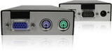 AdderLink X2-Silver/P-US - CATx PS/2 KVM Extender with RS232 Serial Transparency up to 1000ft